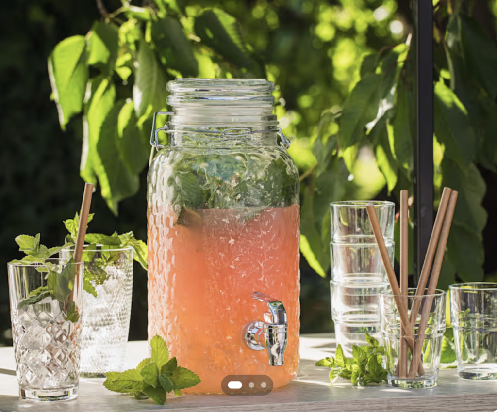 Rabarbarowa lemoniada do słoja
